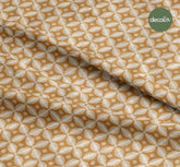 Digitally Printed Fabric with Tile Pattern